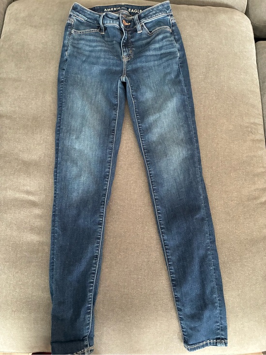 American Eagle Outfitters Denim - American Eagle Outfitters Dark Blue Skinny Jeans